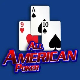 All American Poker logo by RTG (Reel Time Gaming) at Cazeus Casino