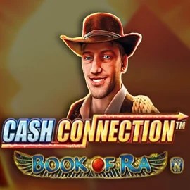 Cash Connection Book Of Ra logo by Novomatic at Cazeus Casino