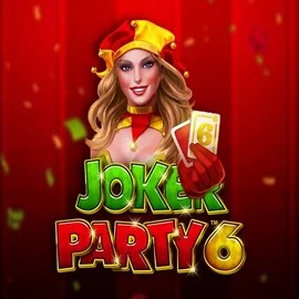 Joker Party 6 logo by Greentube Cazeus Casino
