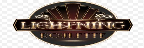 Lightning Roulette game by Evolution – logo hosted on Cazeus Casino