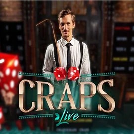 Enjoy Live Craps by Evolution – logo hosted on casinocazeuss.com