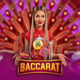 Play the Mega Baccarat slot by Pragmatic Play on Cazeus Casino