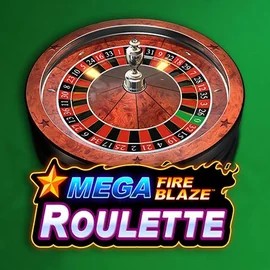 Mega Fire Blaze Roulette logo by Playtech at Cazeus Casino