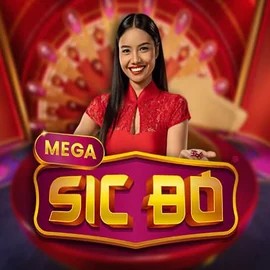 Mega Sic Bo slot icon by Pragmatic Play, available at Cazeus Casino