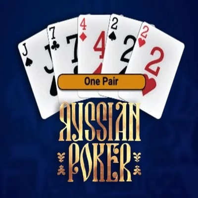 Official Table Games logo: Russian Poker by OneTouch Games at Cazeus Casino