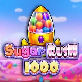 Official Slots logo: Sugar Rush 1000 by Pragmatic Play at Cazeus Casino