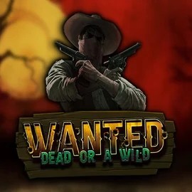 Wanted Dead or a Wild slot icon by Hacksaw Gaming, available at Cazeus Casino