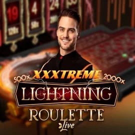 XXXtreme Lightning Roulette by Evolution, showcased at casinocazeuss.com – game logo